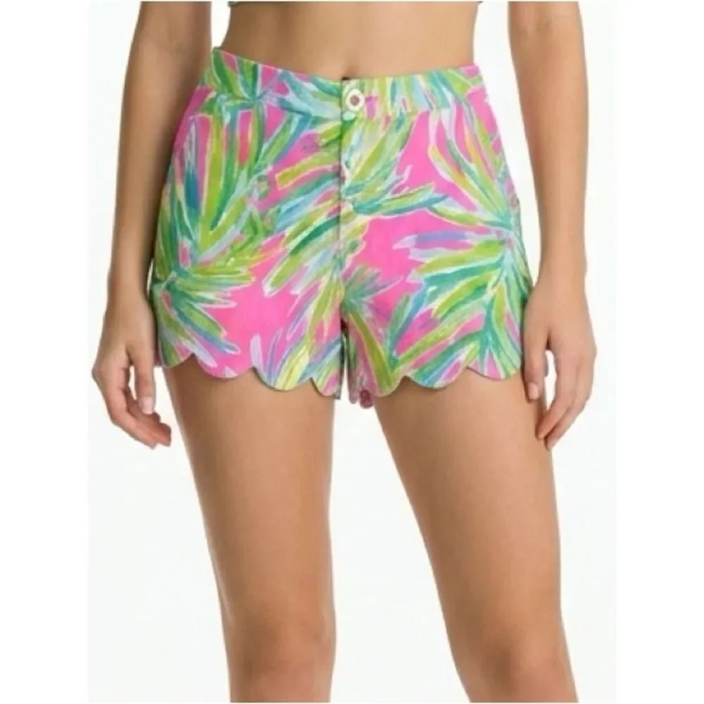 LILLY PULITZER | Tiki Pink Buttercup Shorts Size 0